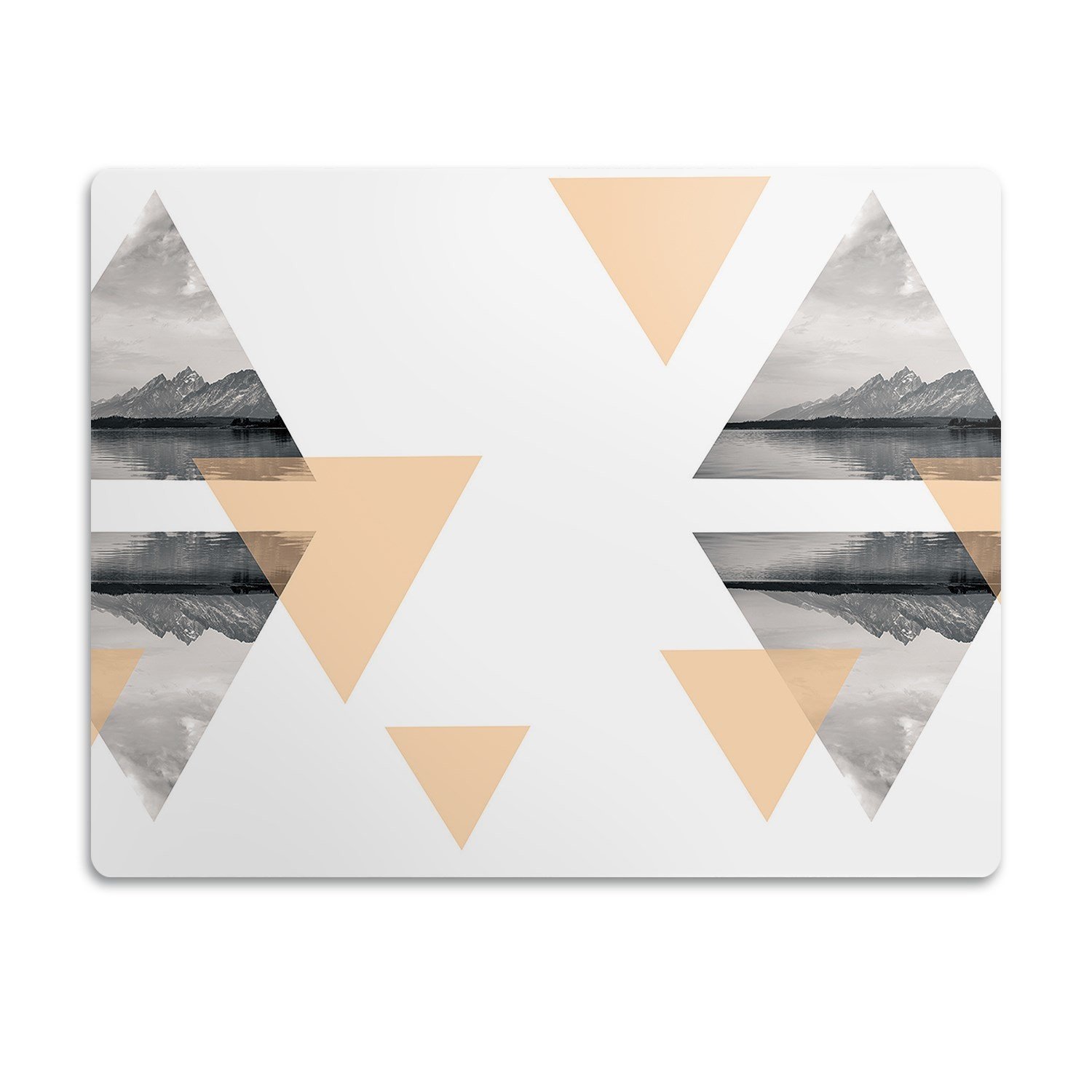 Podložka pod misku pro psa Krajina v trojúhelníku 90x60