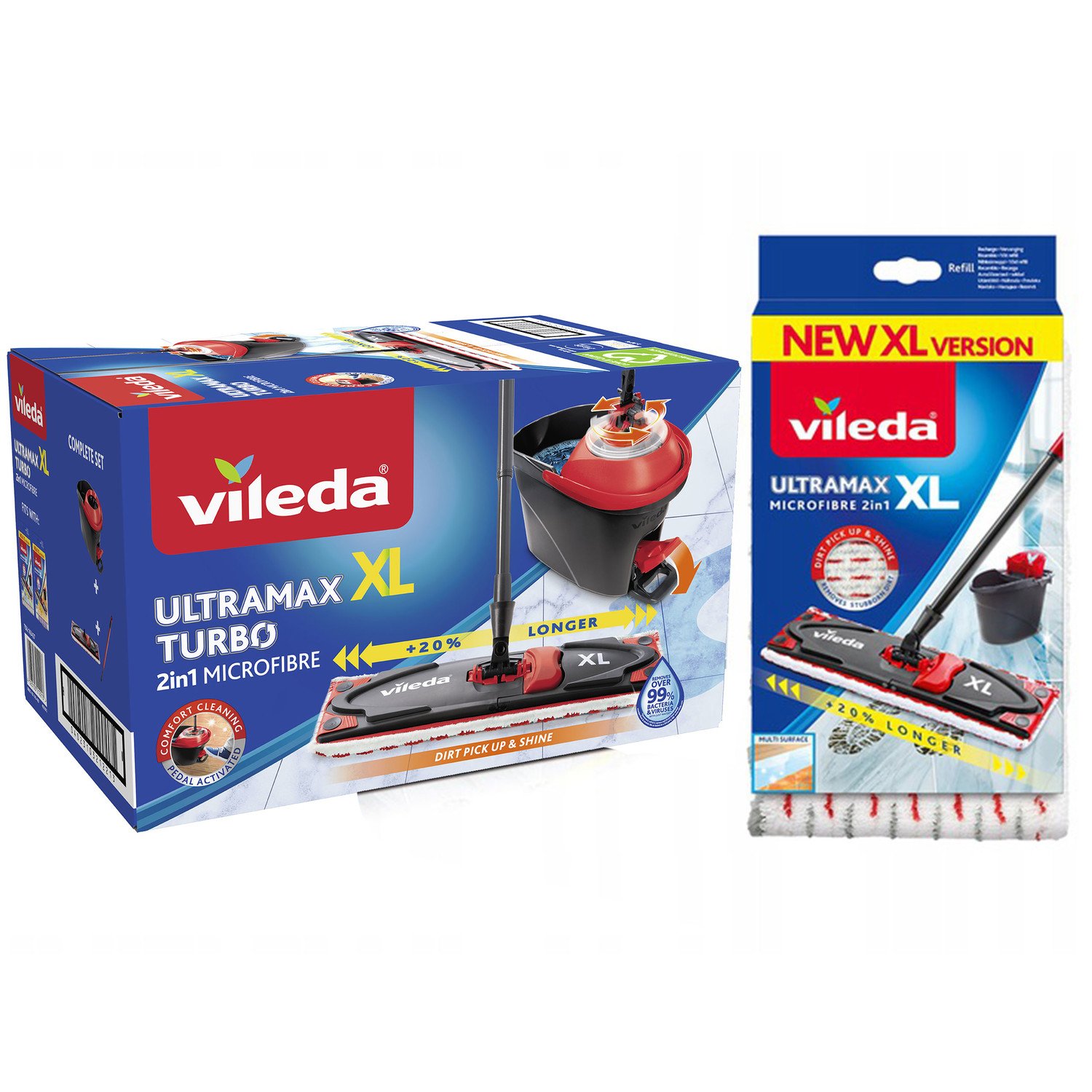 Vileda Turn Mop Ultramat Turbo XL 42CM! Doplnit