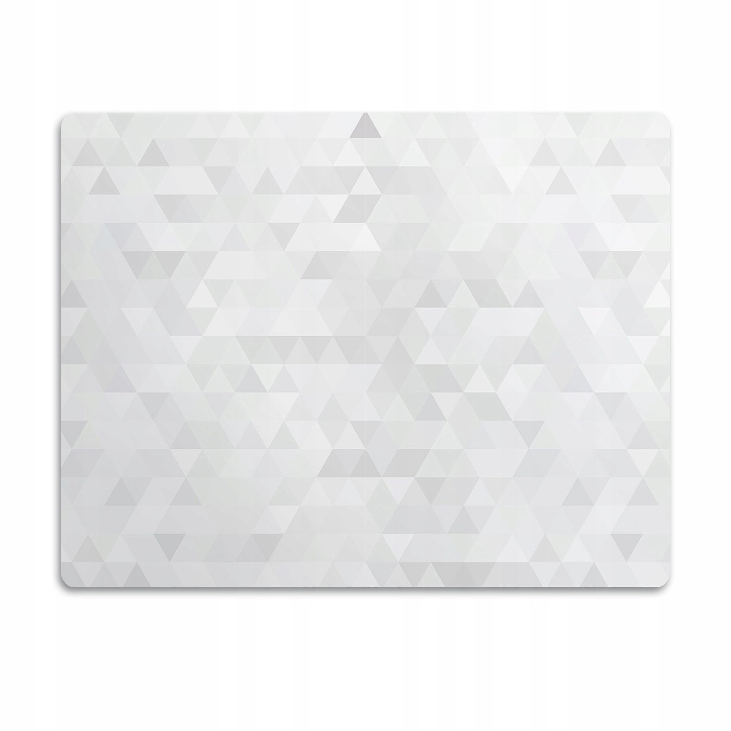 Podložka pod misky pro psa Světlé trojúhelníky 90x60cm