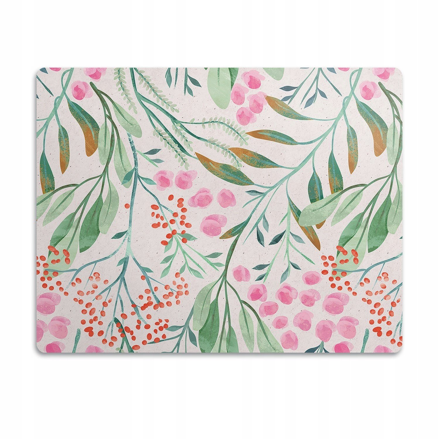 Ochranná podložka pod misku Květinový vzor 90x60