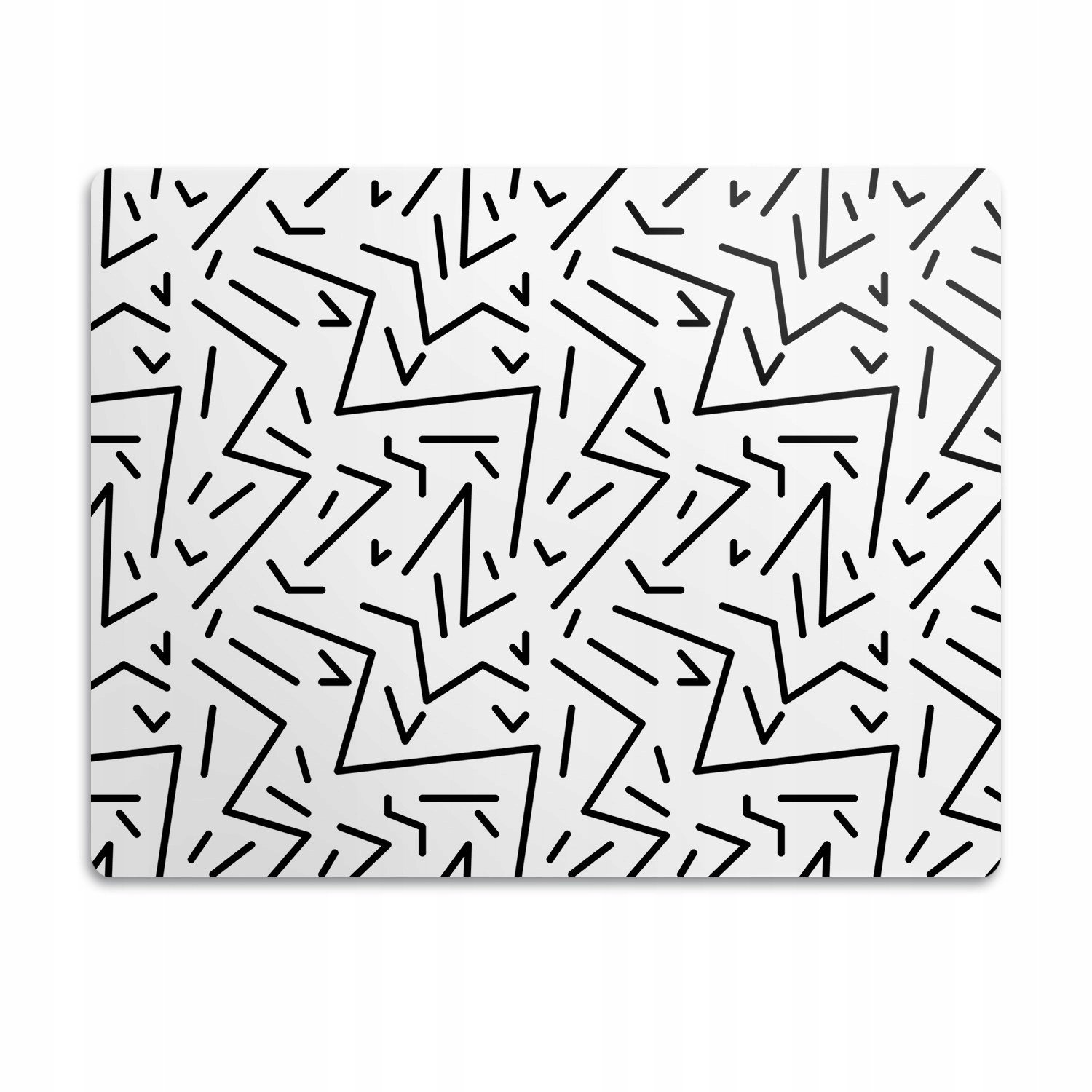 Podložka pro kočku a psa pod misky Styl Memphis 90x60cm