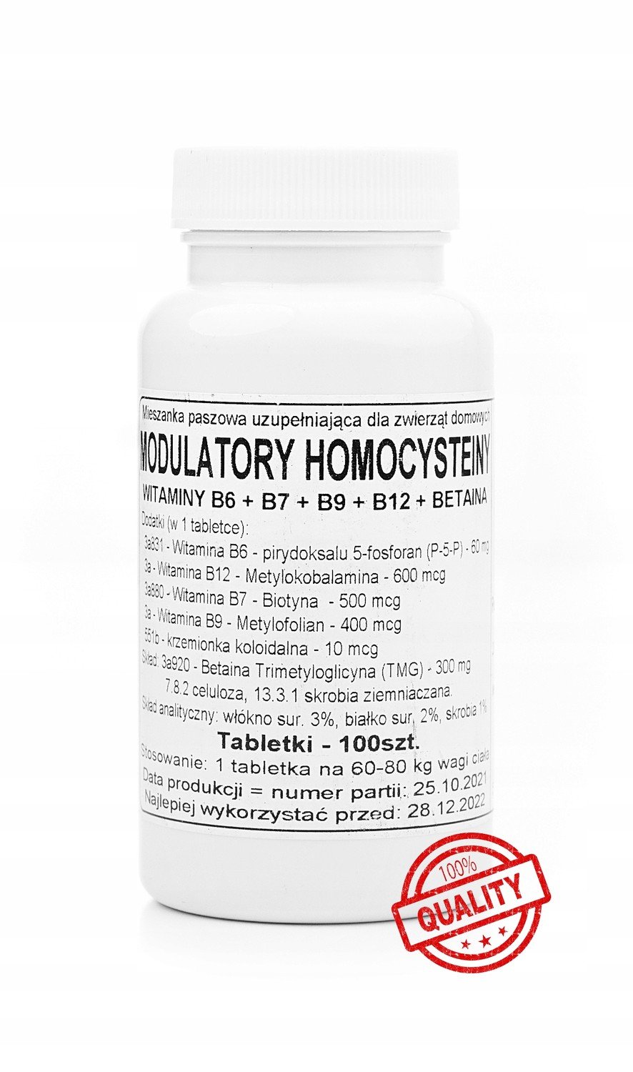 Homocysteinové modulátory Homocysteina 100k Podkowa