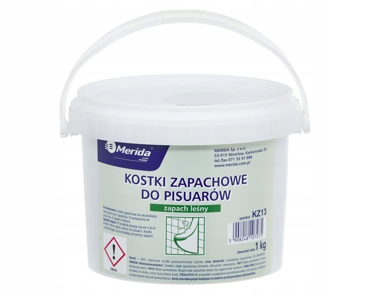 Vonné Kostky Do Pisoáru Merida 1 Kg Zelené