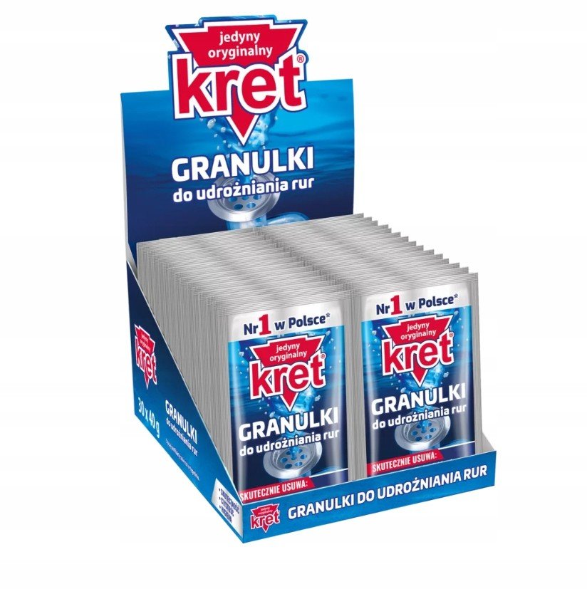 Granule Kret drážkování trubek 1 ks