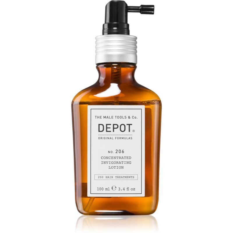 Depot No. 206 Concentrated Invigorating Lotion vlasová péče proti řídnutí vlasů 100 ml