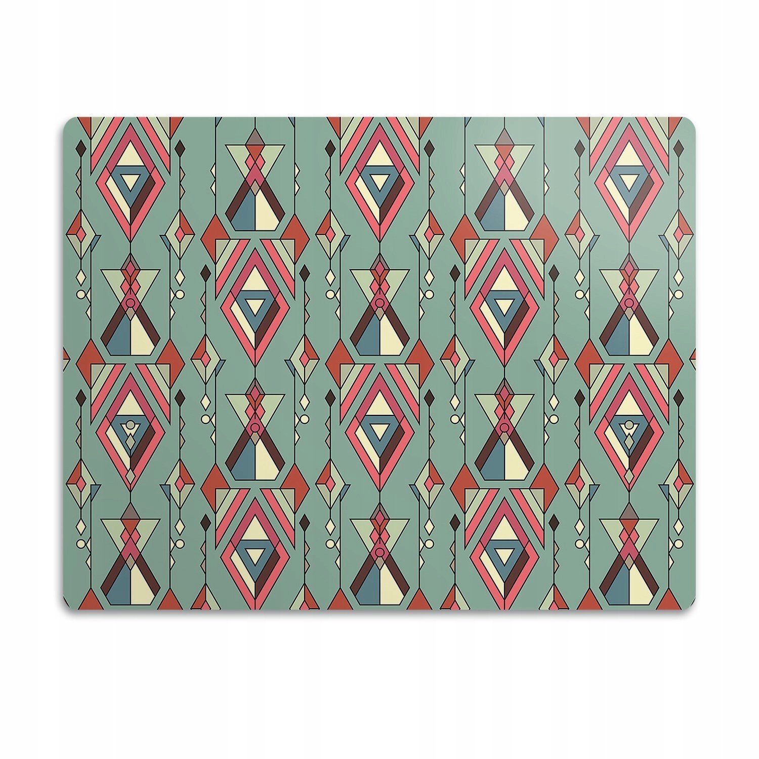 Pro psa kočky podložka pod misku Aztécký design 90x60