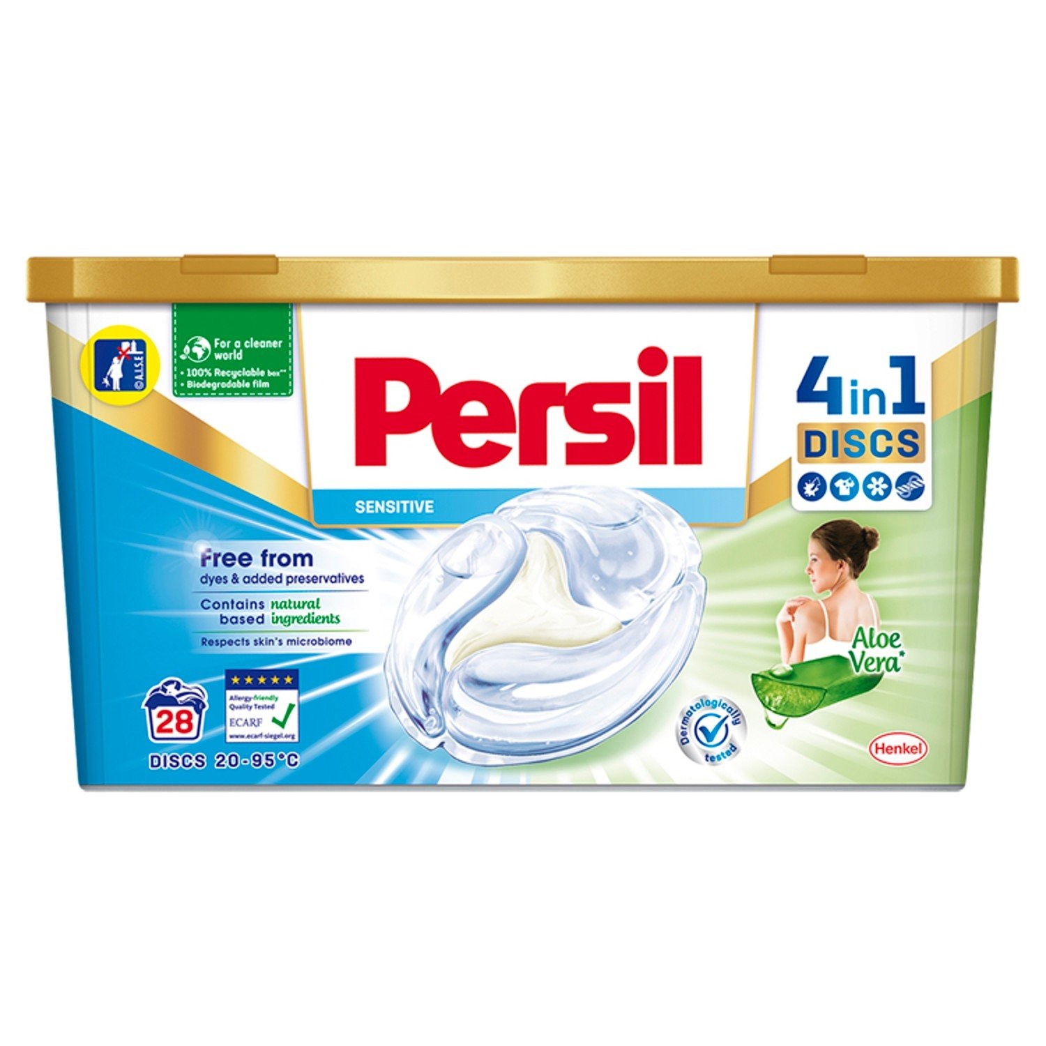 Persil Discs Sensitive Kapsle na praní 700 g (2