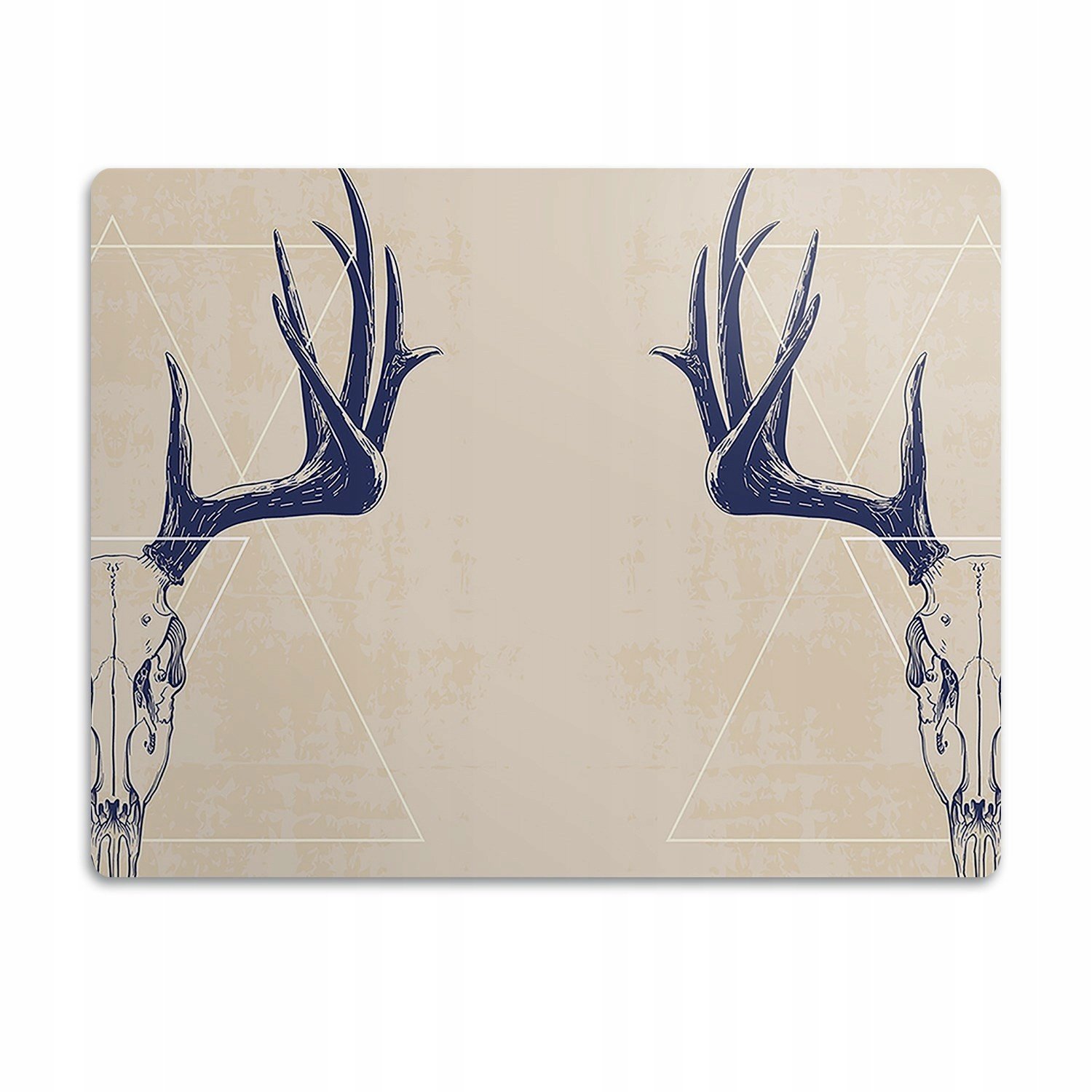 Ochranná podložka pod misky Lebka jelena 90x60 cm