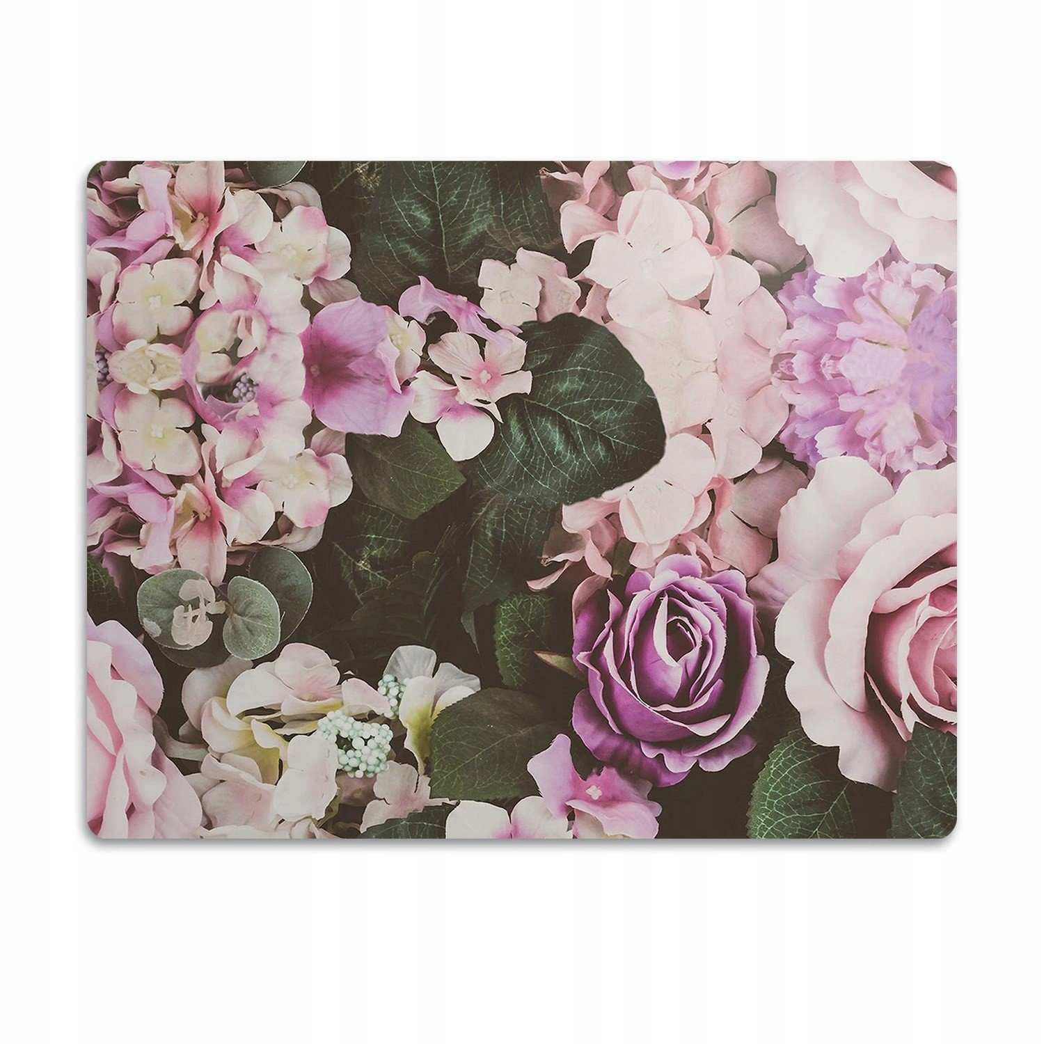 Podložka pod misku pro kočky Barokní květiny 90x60 cm