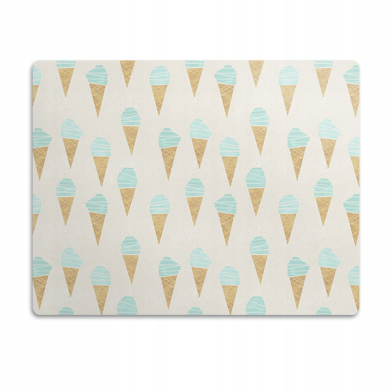 Ochranná podložka pod misku pro psa kočky Zmrzlina 90x60cm