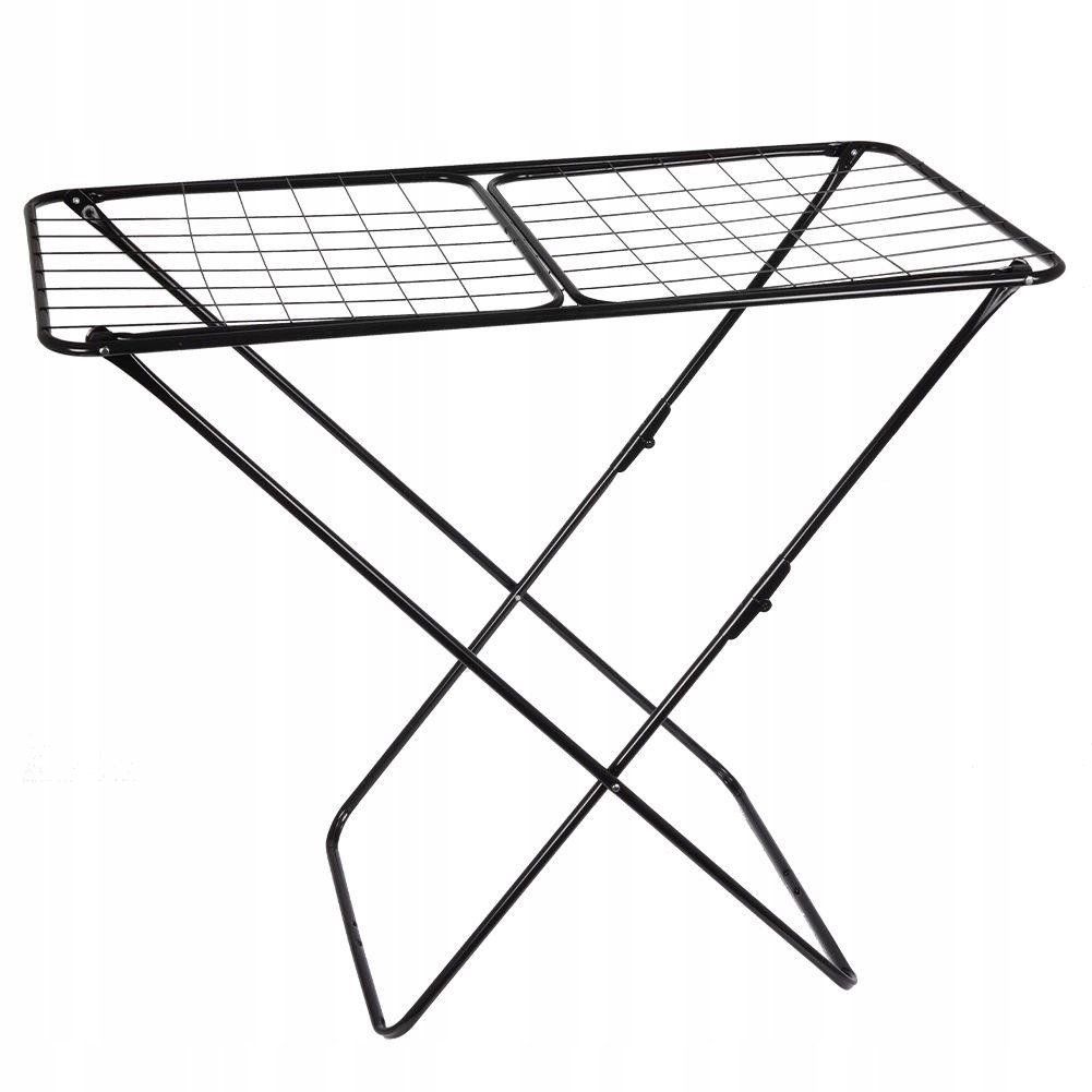 Sušák na prádlo černý stojící