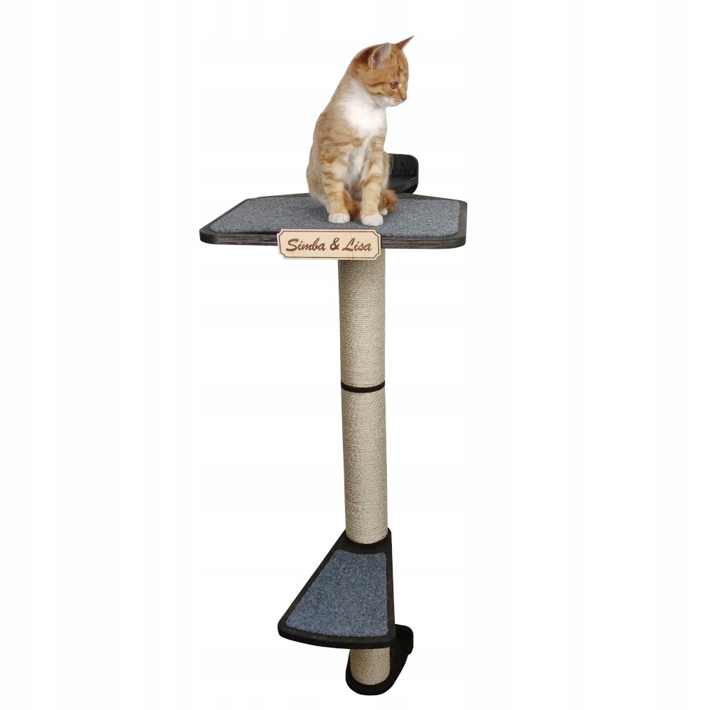 Drapak s nástěnnými policemi pro kočku Pelíšek Věž