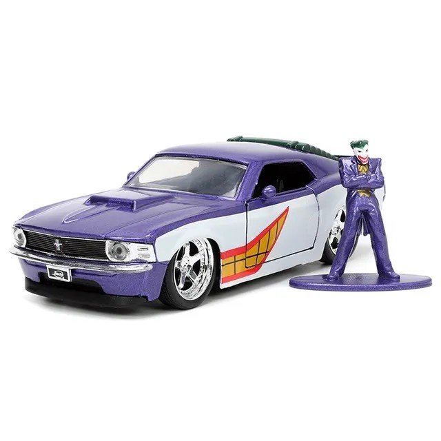 Jada Toys | Batman - DC Comics Diecast Model 1/32 Ford Mustang s figurkou Joker