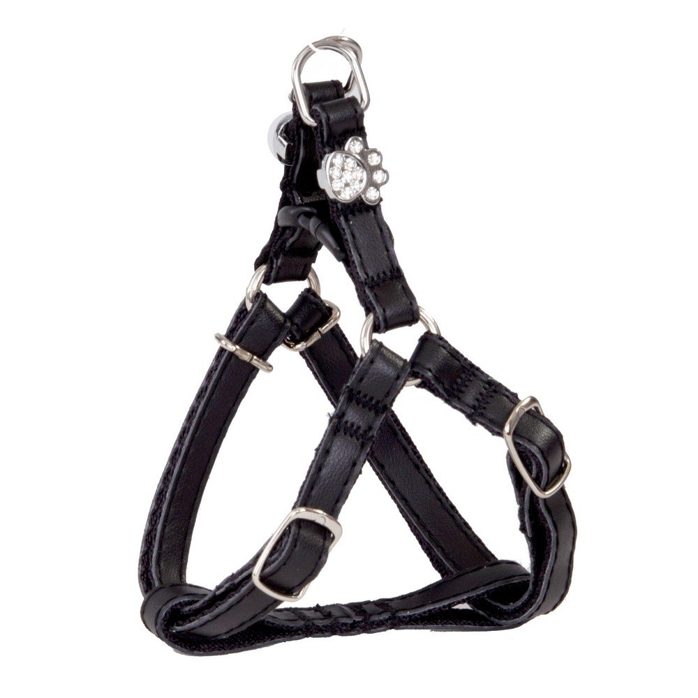 Dingo Postroj pro psa York New York Černý Křišťál