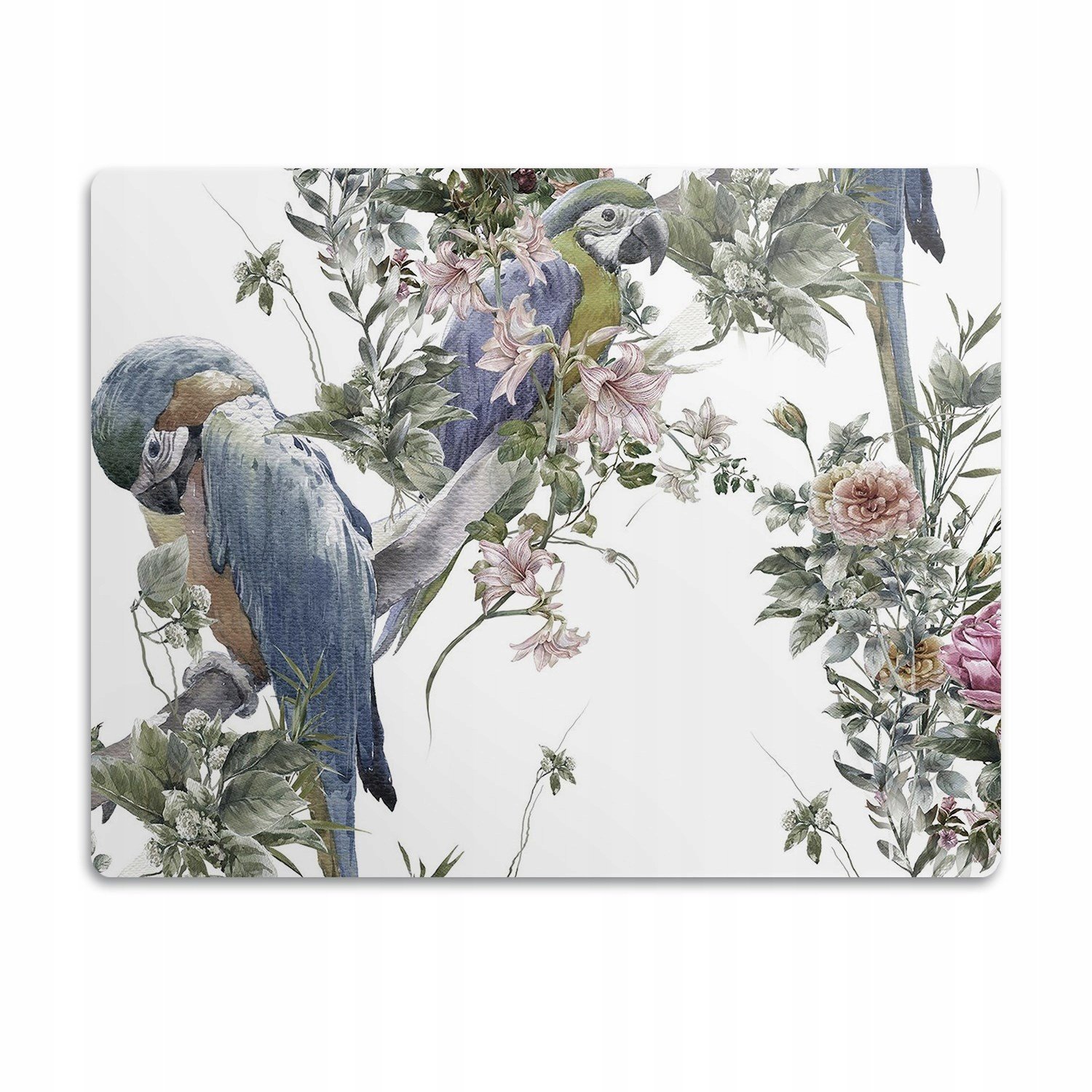 Pro kočku podložka pod záchod Papoušci Ara 90x60 cm