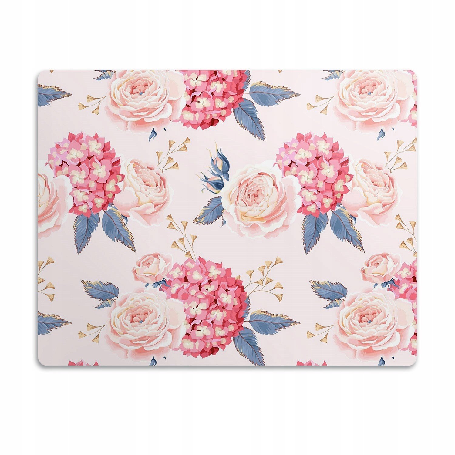 Podložka pro psa pod misku Květ hortenzie 90x60