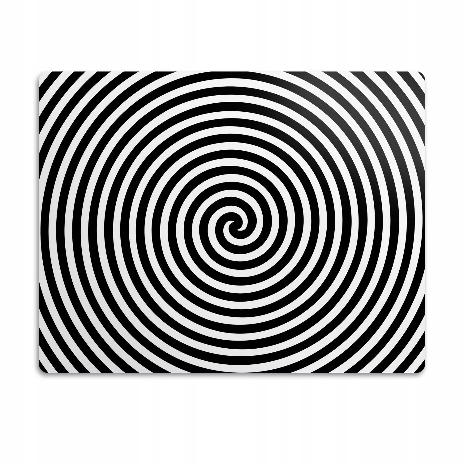 Voděodolná podložka pod misku pro psa Spirála 90x60cm