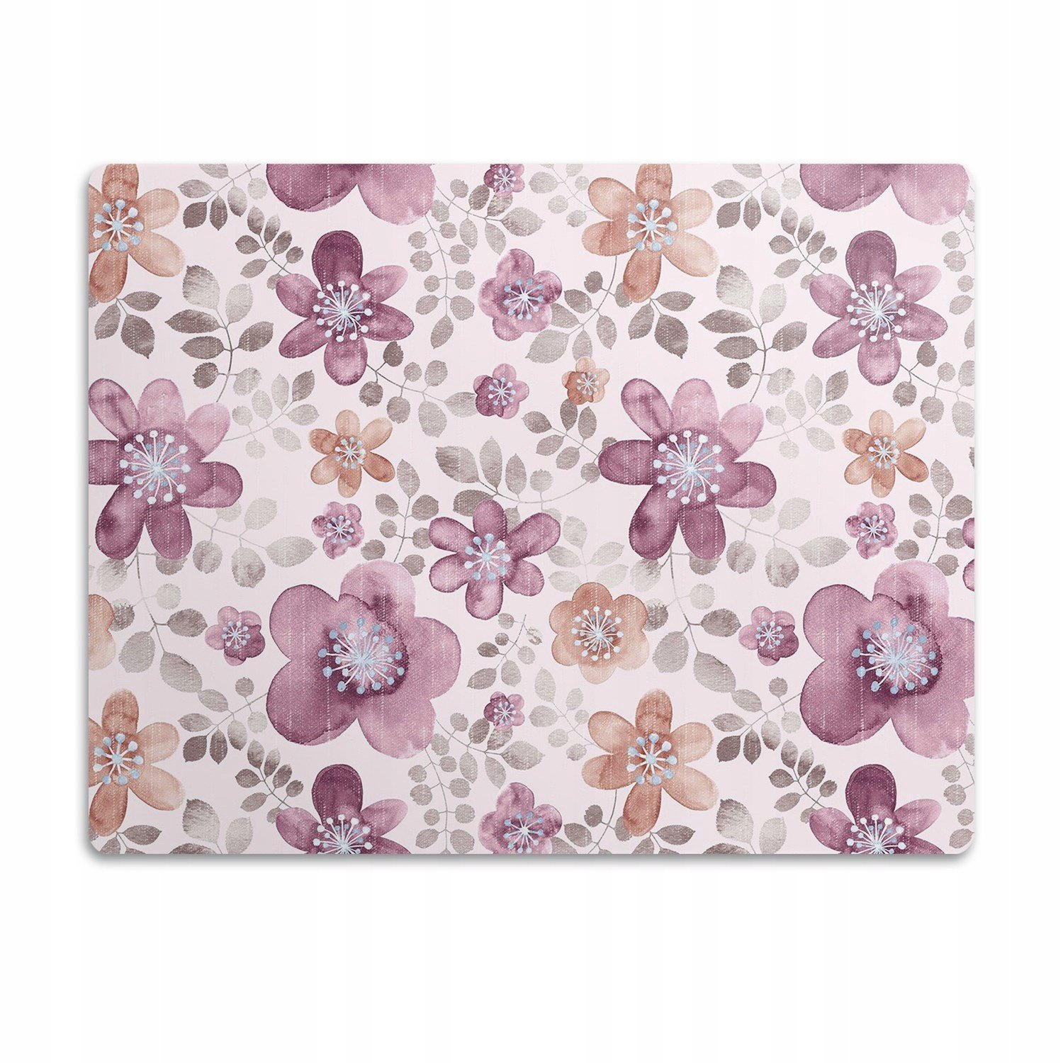 Pro psa podložka pod misku Fialové květy 90x60