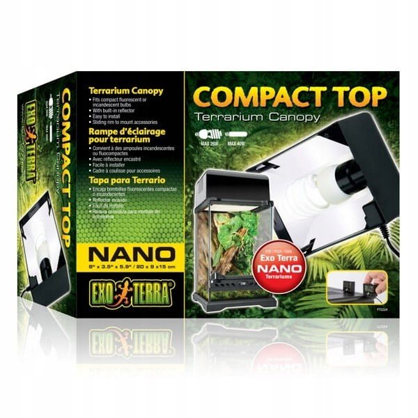 Compact Top Nano Kryt osvětlení 20x9x15cm