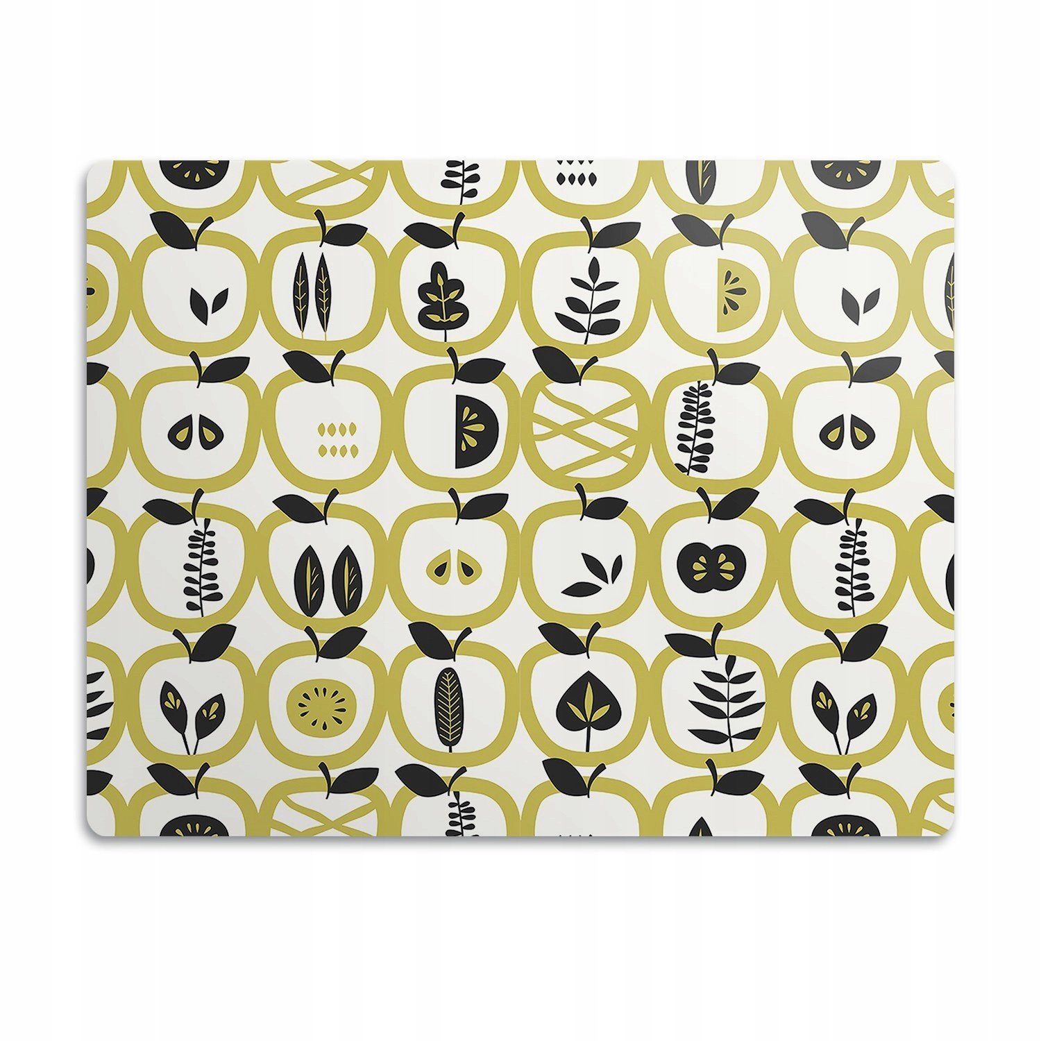 Ochranná podložka pod psí misky Vzor jablka 90x60