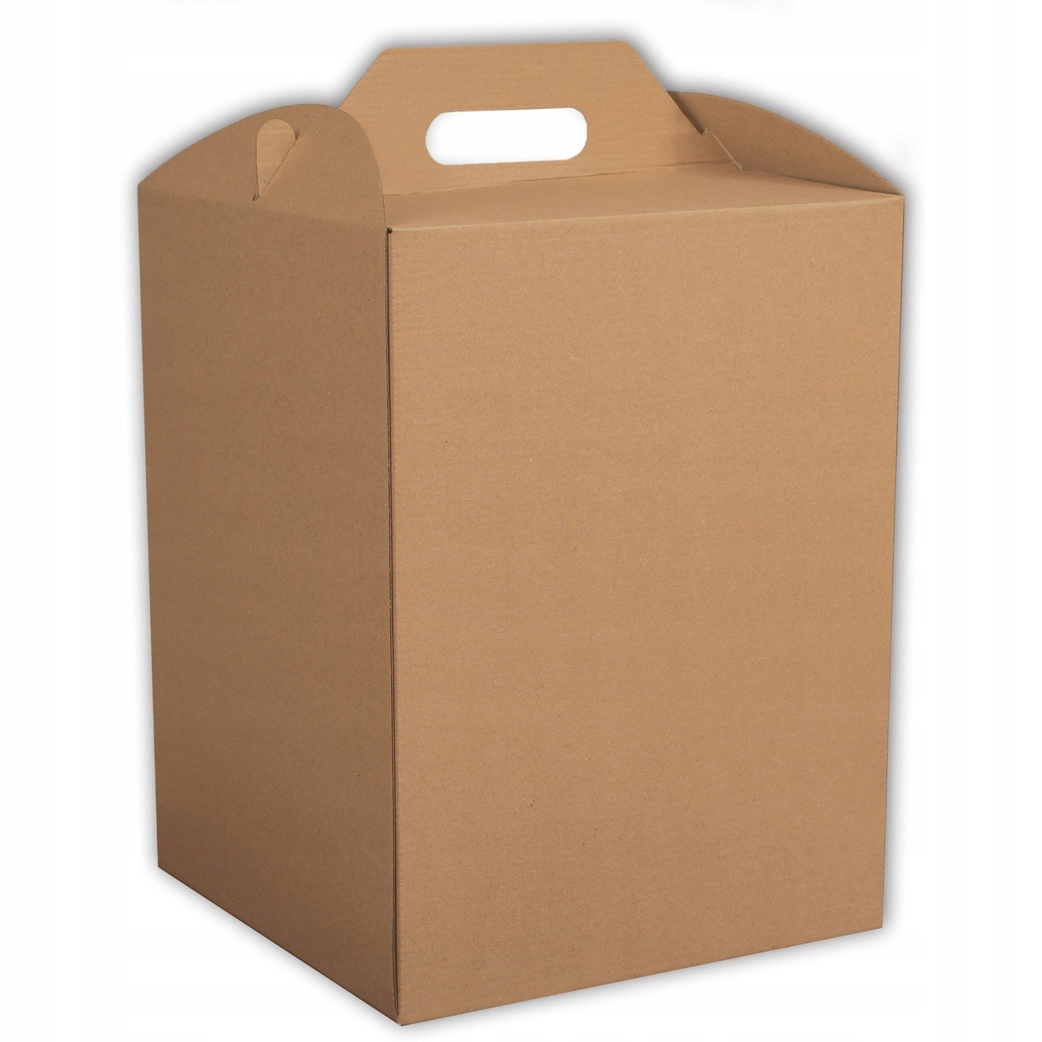 Kartonová krabice na dort 30x30x35cm 10 ks. Hnědý