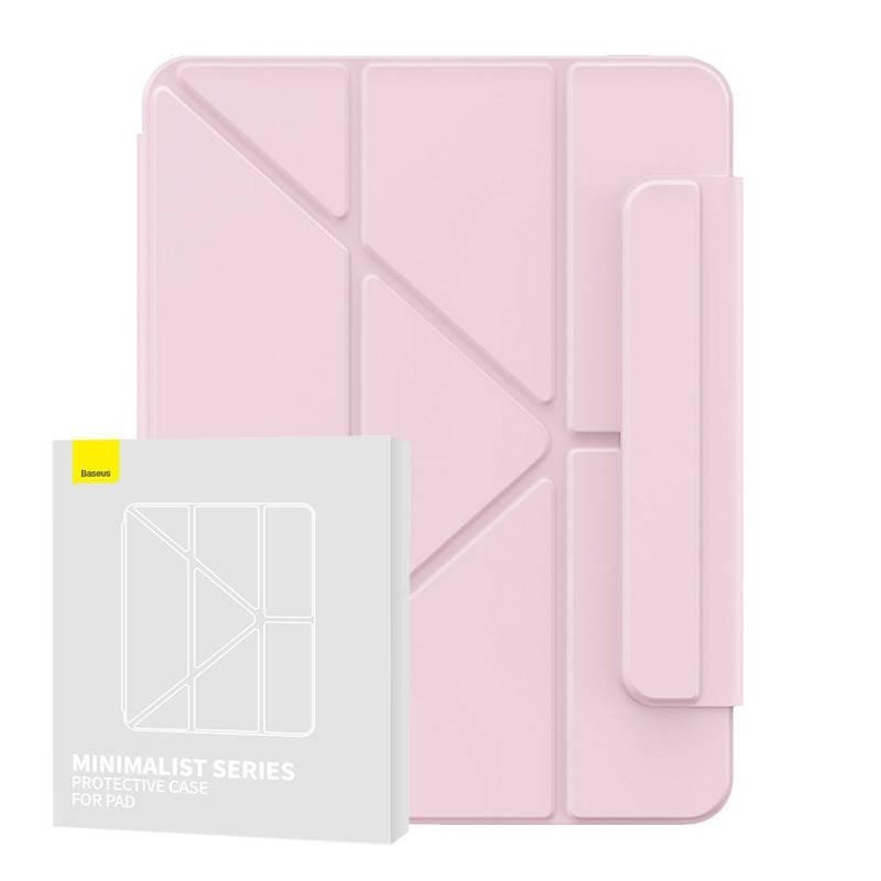 Baseus Minimalistické magnetické pouzdro pro Pad Air4/Air5 10,9″ (baby pink)