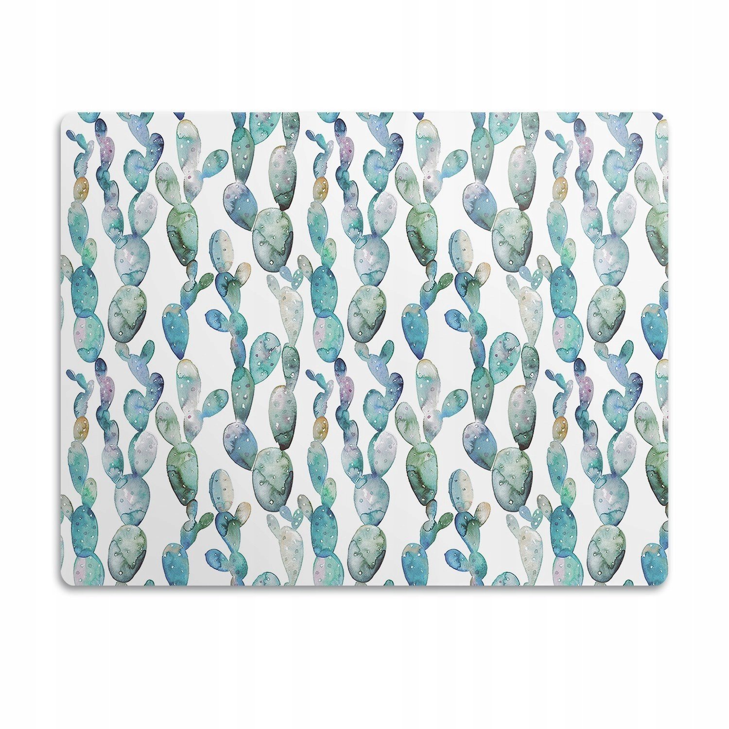 Podložka pro psa pod misku Akvarijní kaktusy 90x60