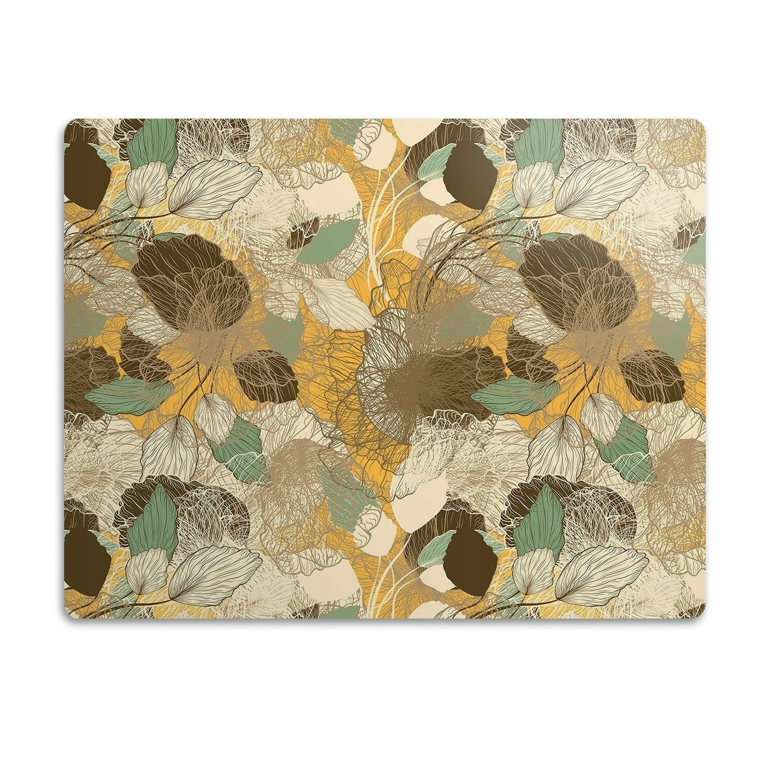 Vodotěsná podložka pod misku Umění retro 90x60 cm