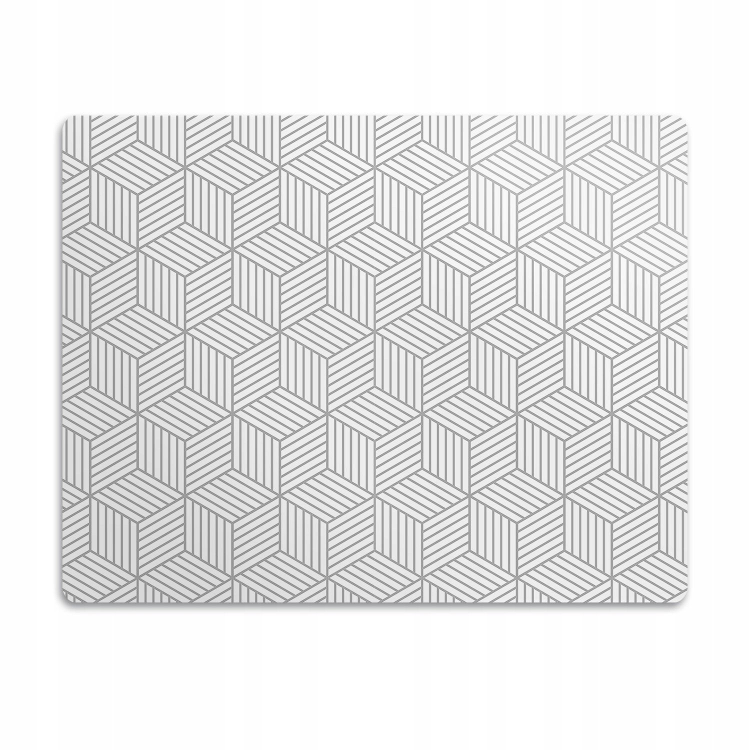 Podložka pro psa pod misku Kostky vzor 3D 90x60cm