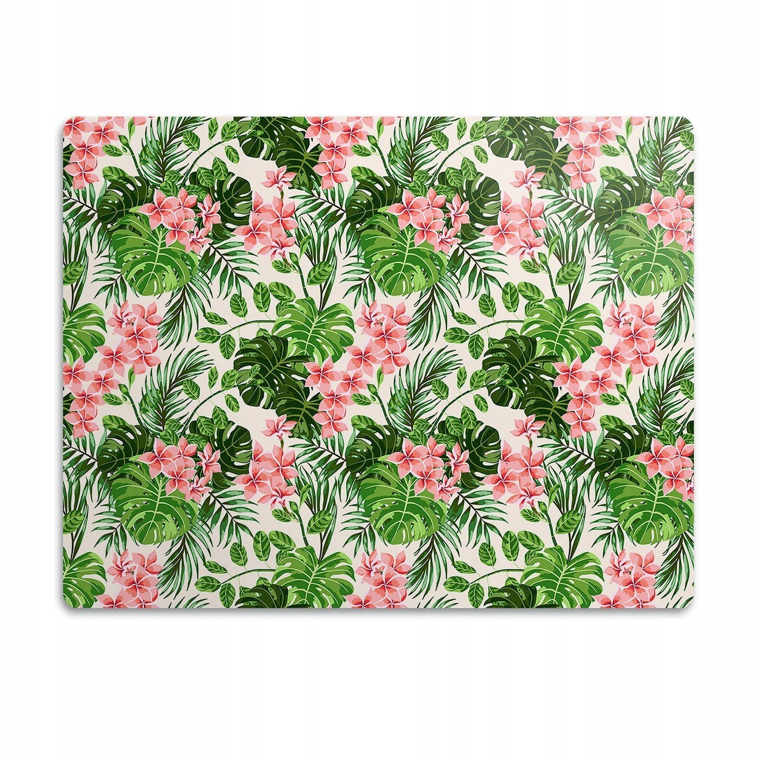 Podložka pod misku pro domácí mazlíčky Hibiskus 90x60 cm