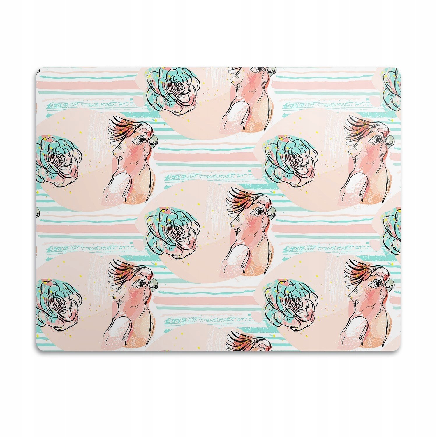 Ochranná podložka pro psa kočky Pěkní papoušci 90x60