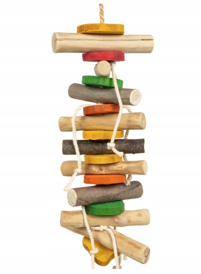 Drtič Franc dřevěná hračka pro papoušky