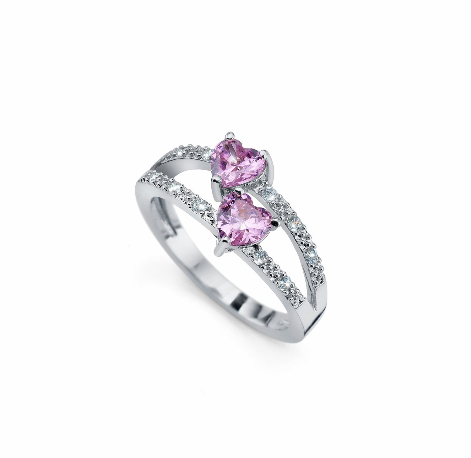 Oliver Weber Romantický prsten s kubickými zirkony Bhumi Magic Blossoms 41179 M (53 - 55 mm)