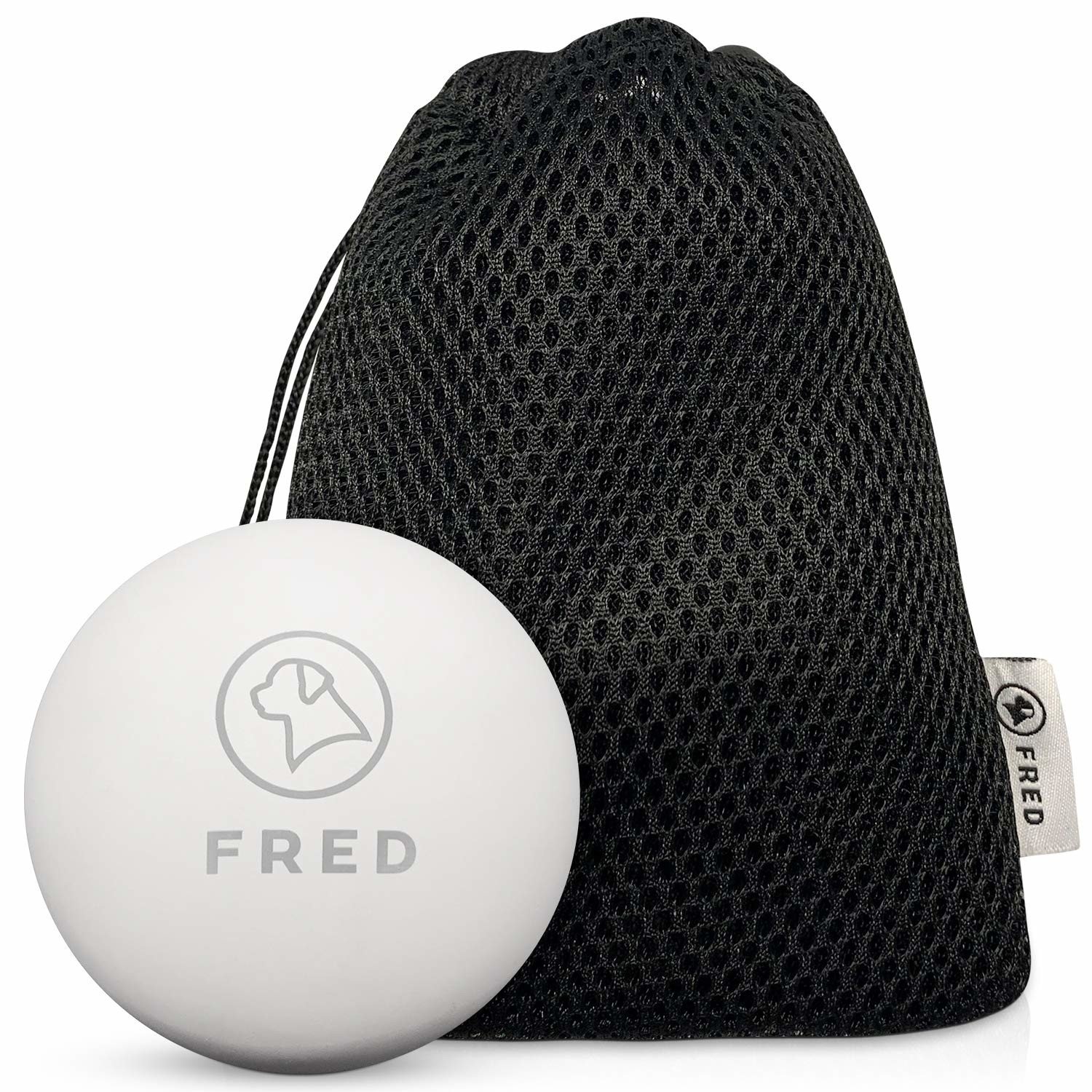 Psí míč Fred Premium vyrobený z gumy Natural