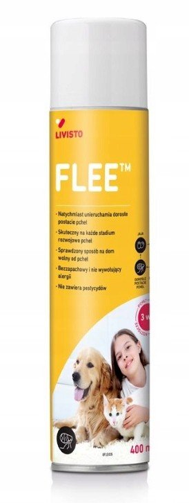 Flee Sprej Blechy Roztoči Alergeny Spray 3v1 400ml