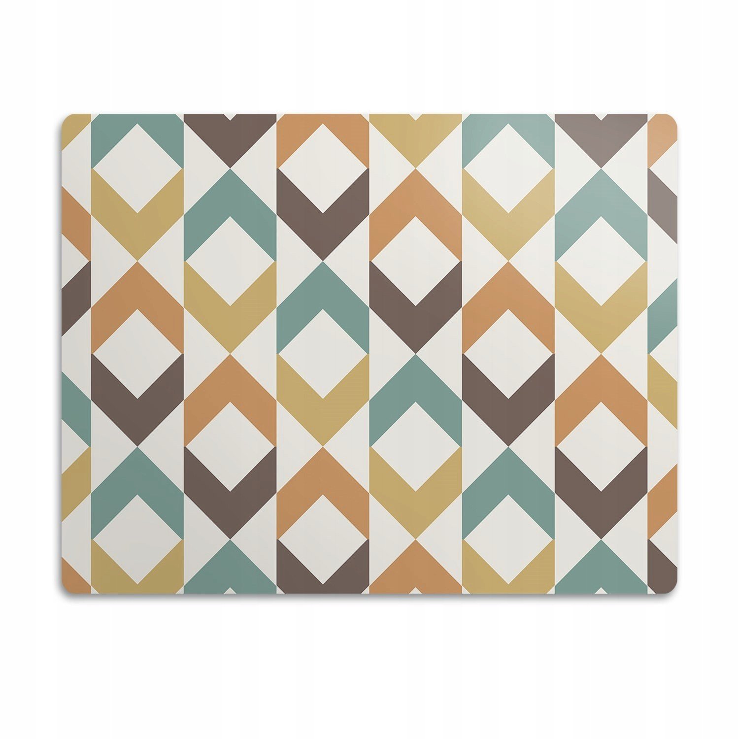 Pro psa a kočku Podložka pod misku Tvary retro 90x60