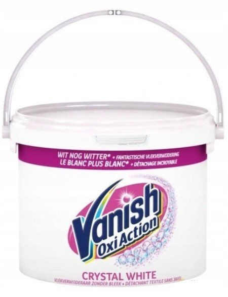 Vanish Oxi Action Crystal White odstraňovač skvrn 2,4kg