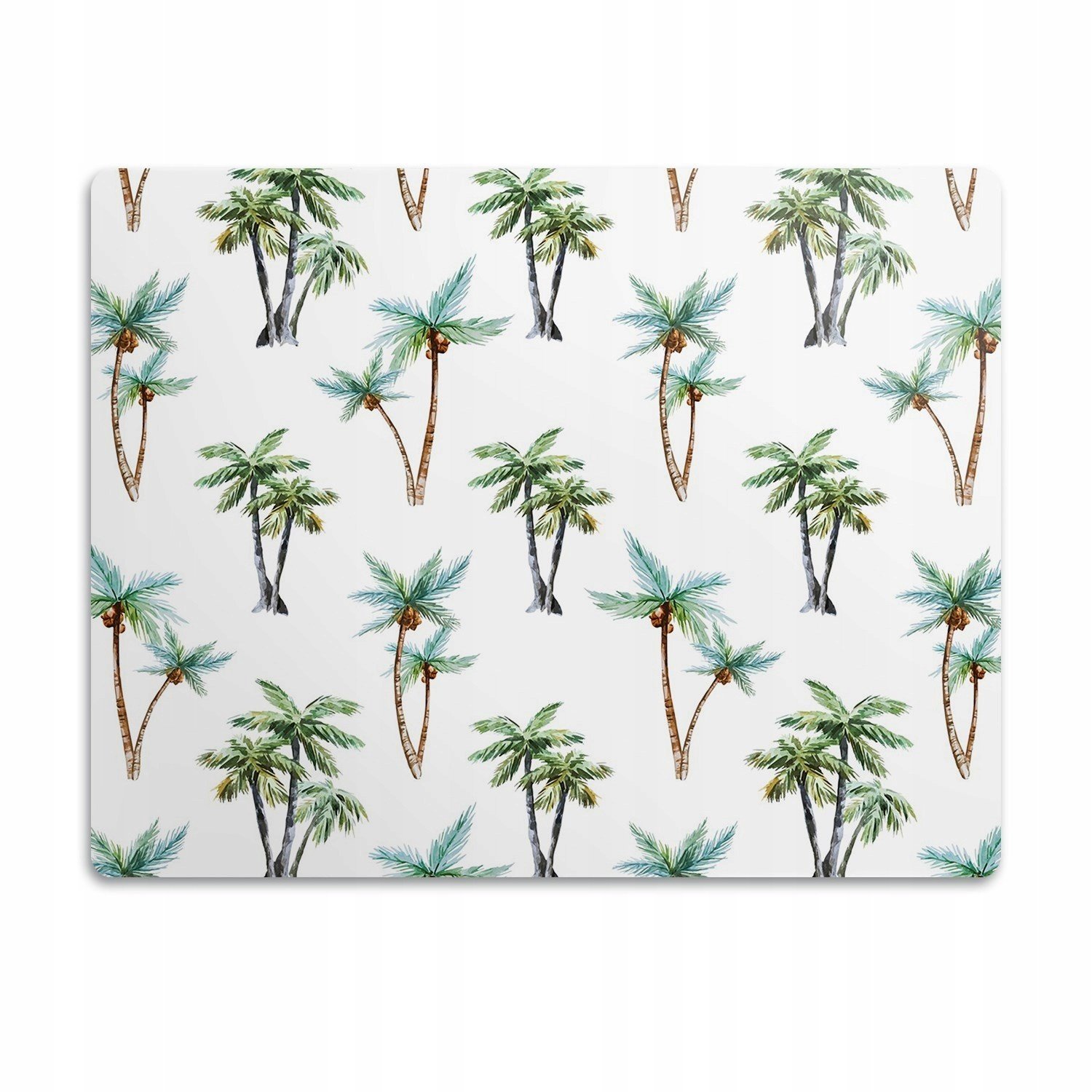 Ochranná podložka pod psí misky Mural palmy 90x60