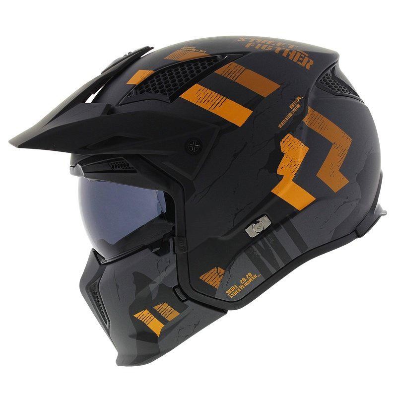 MT Helmets Přilba Streetfighter SV S Skull A12