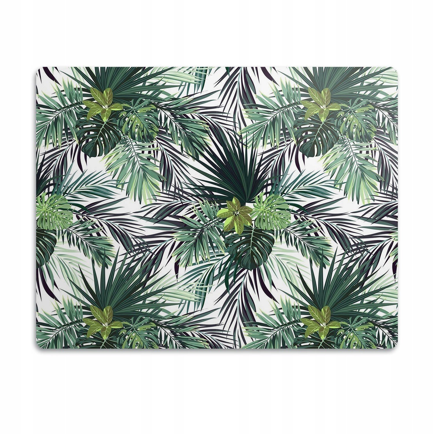 Ochranná podložka pod misku Zelené listy 90x60