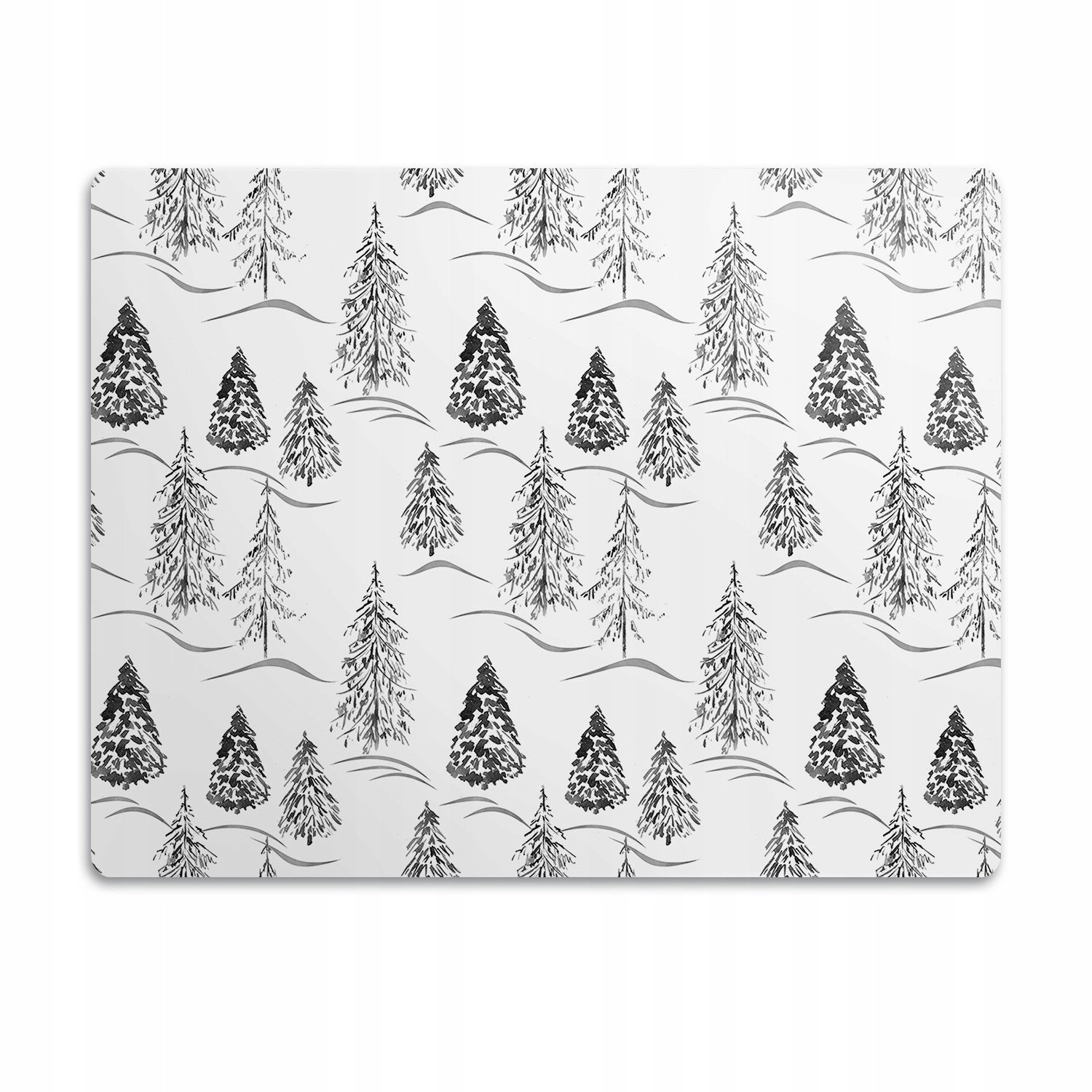 Ochranná podložka pro psa Zimní stromy 90x60 cm