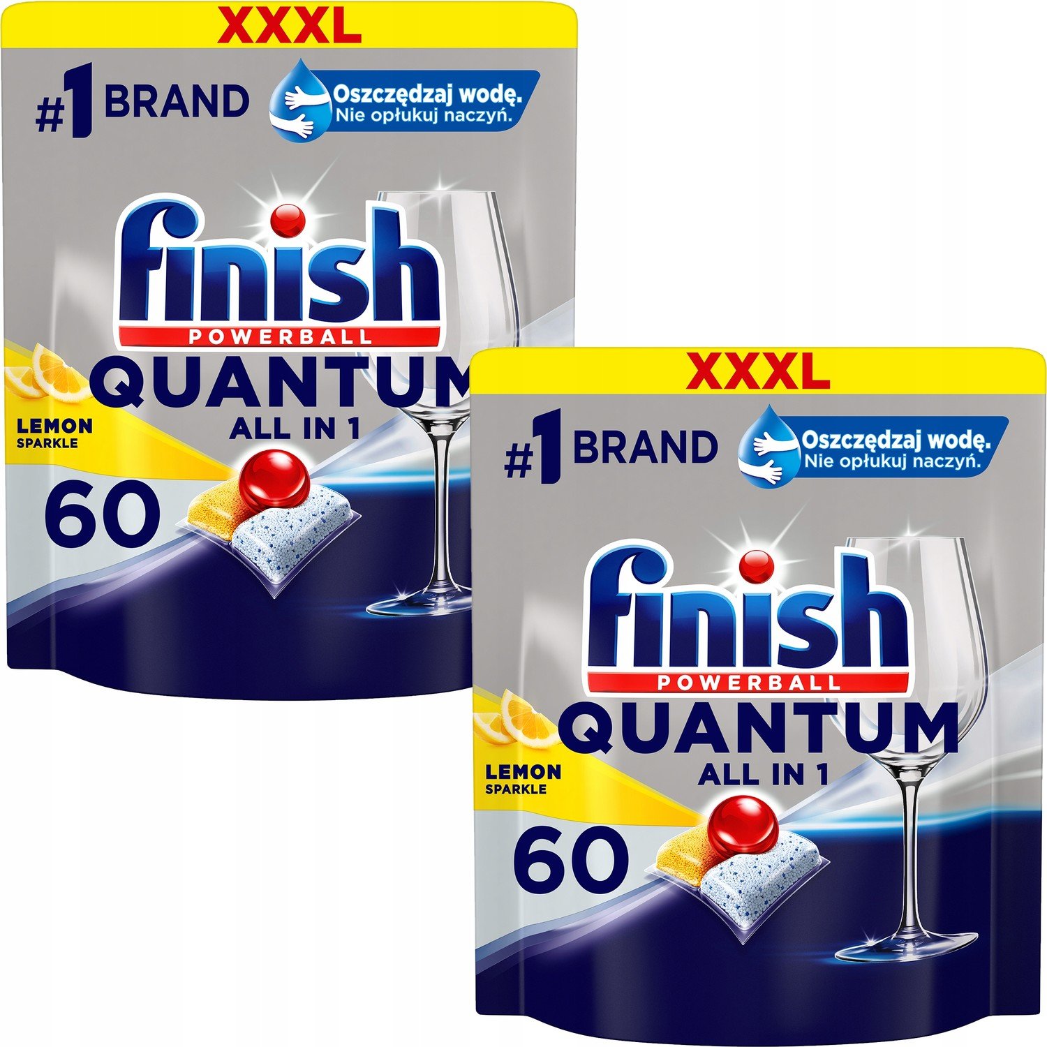 Finish Tablety do myčky Quantum Lemon 120ks