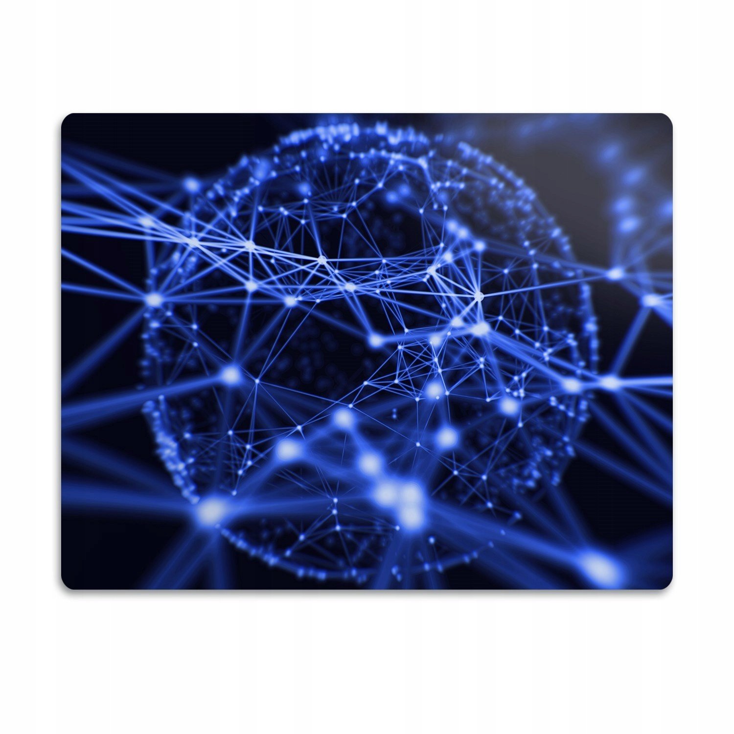 Pro psa a kočku podložka pod misku Modrý vzor 90x60