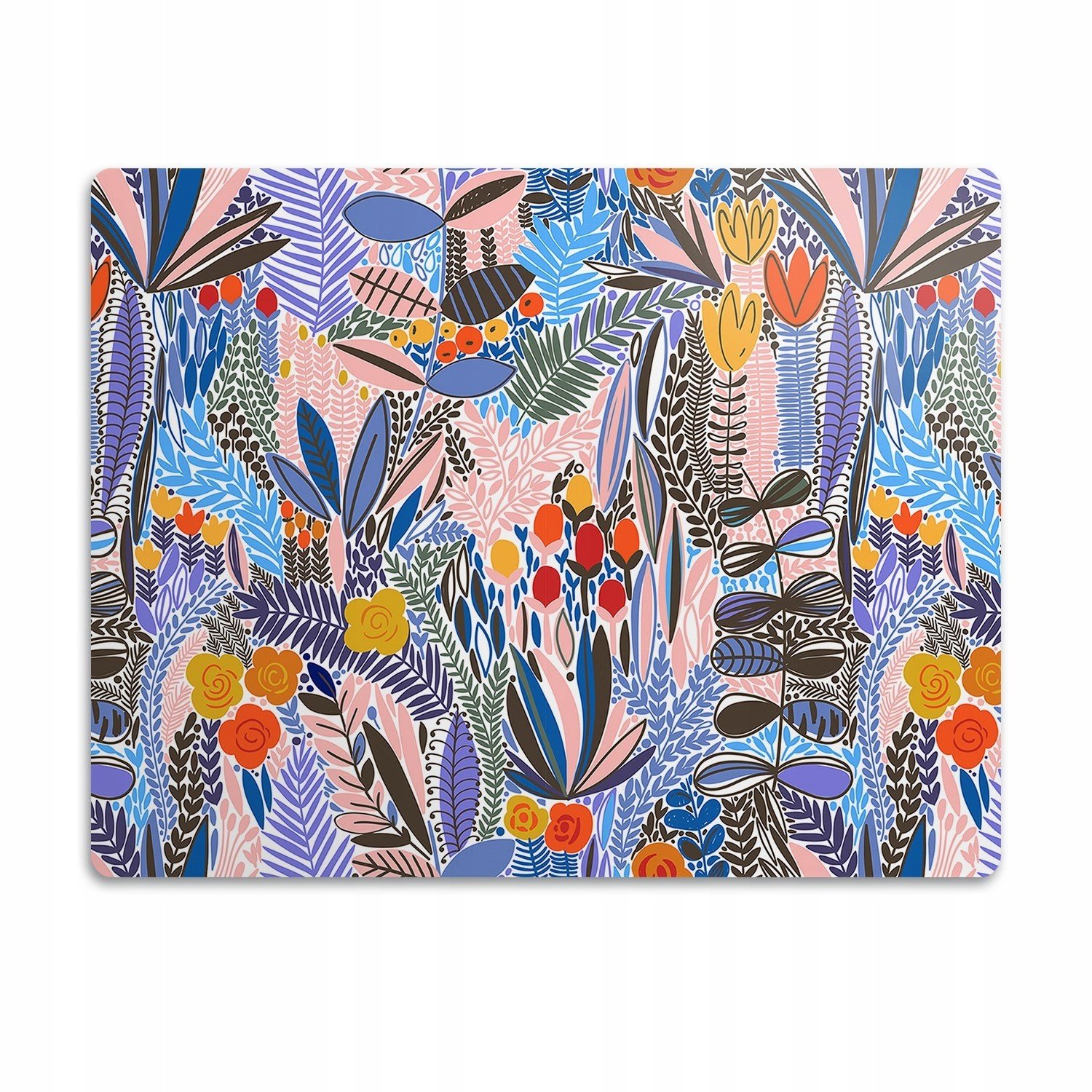 Podložka pro psa pod misku Barevné ilustrace 90x60cm