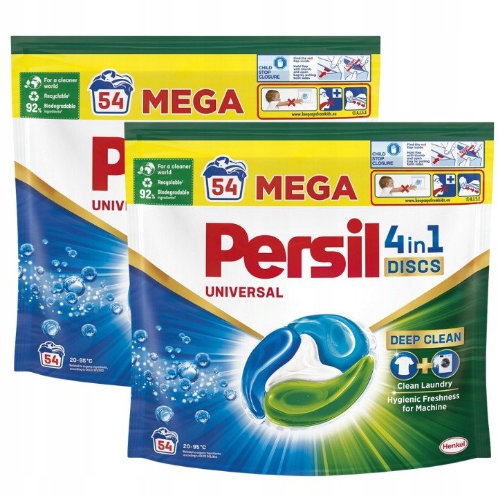 Persil Discs Universal Kapsle na praní 54ks x2