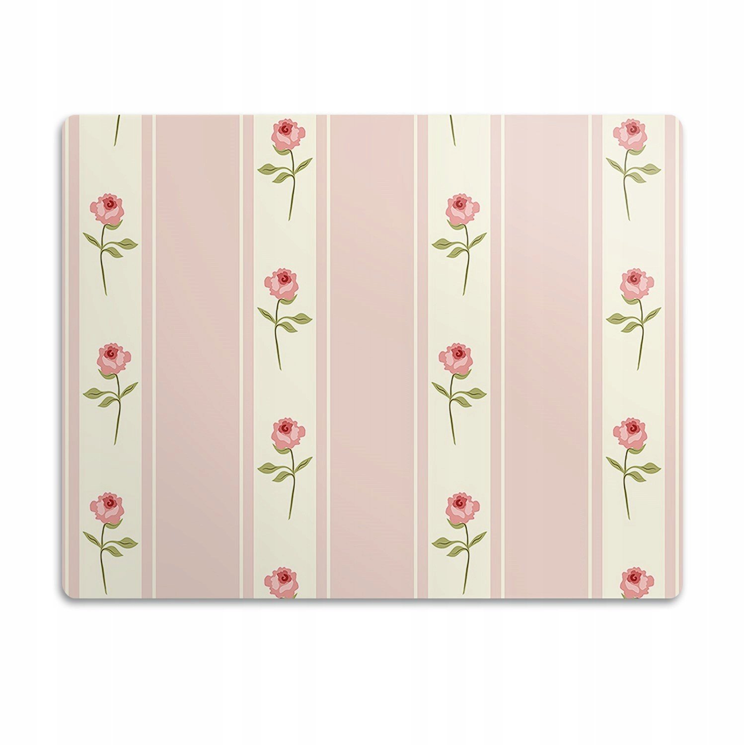 Ochranná podložka pod psí misky Růžový motiv 90x60