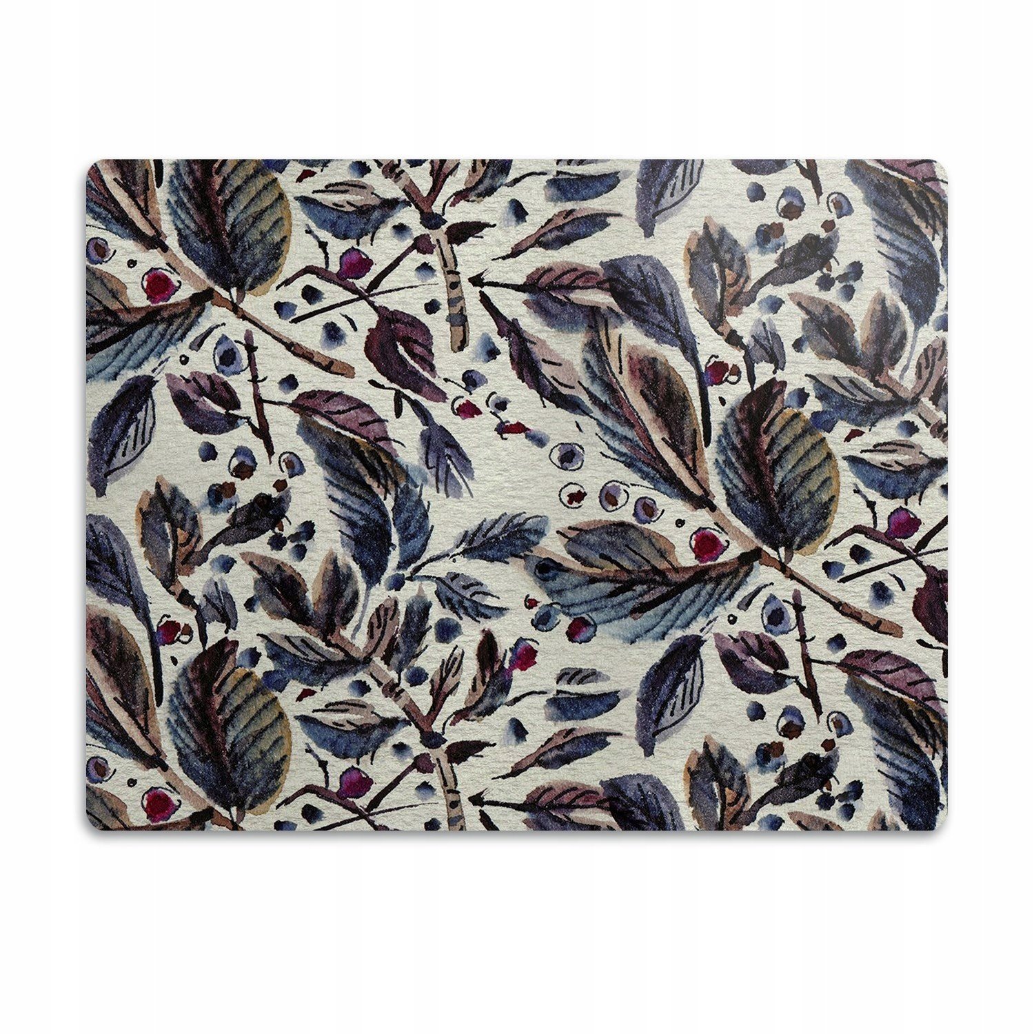 Ochranná podložka pod misky pro psa Staré listy 90x60