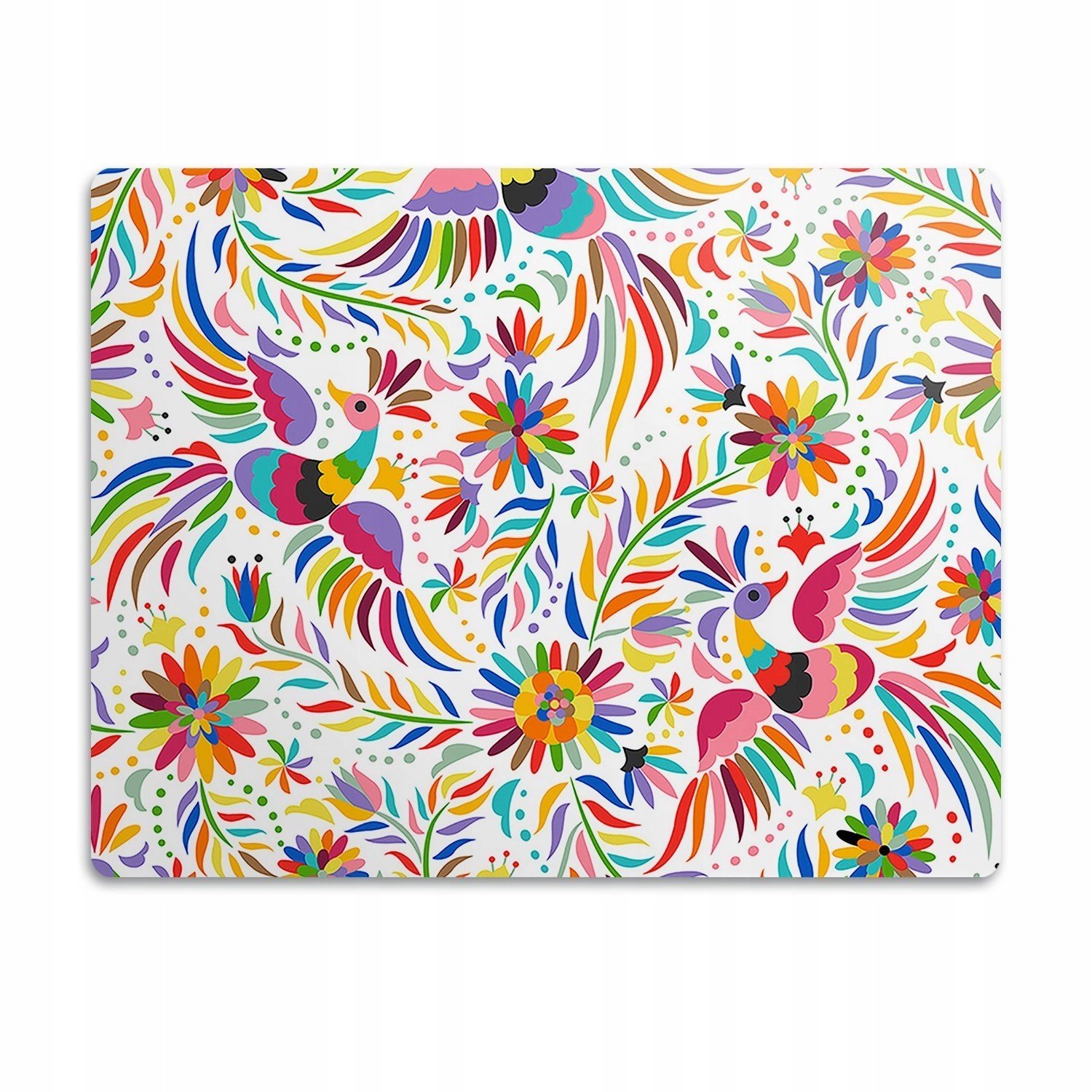 Podložka pod kočičí toaletu Ptáci ilustrace 90x60 cm