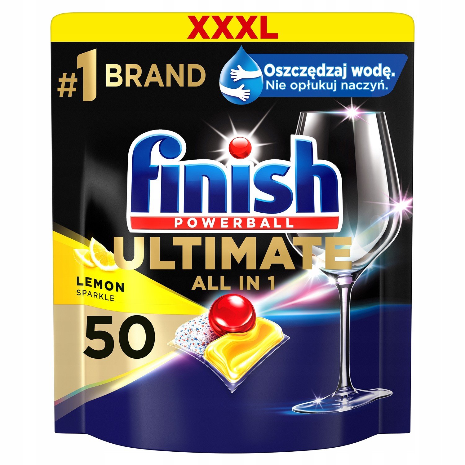 Finish All-In-1 Mycí kapsle Ultimate 50 Lemon