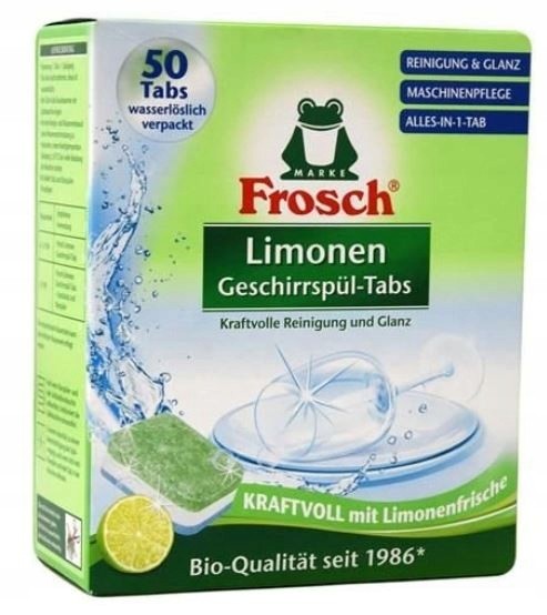 Frosch tablety do myčky Alles in 1 Limonen 50